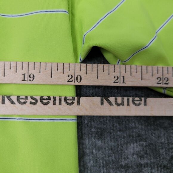 Bobby Jones X-h2o Mens Golf Polo Shirt Size M Green Mint julep Striped New Good - Picture 13 of 14